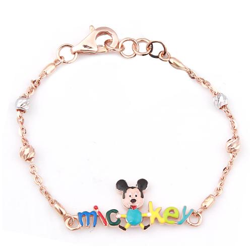 Mickey mouse gold on sale bracelet